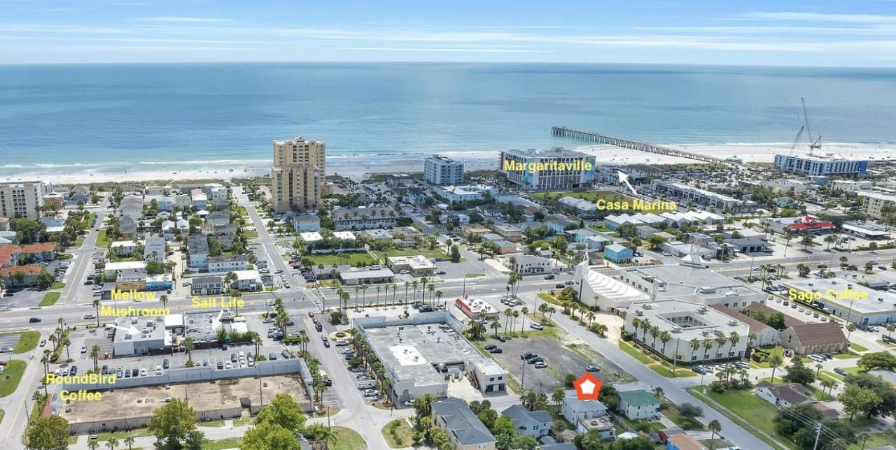 Seas The Day - 4 Blocks To The Beach, Restaurant, And Bar District - Great Deck And Outdoor Space!! Jacksonville Beach Esterno foto